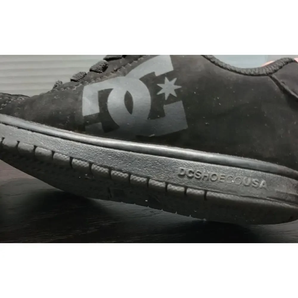 DC Athletic Kids Shoes Solid Black Size 12 Toddler Skater